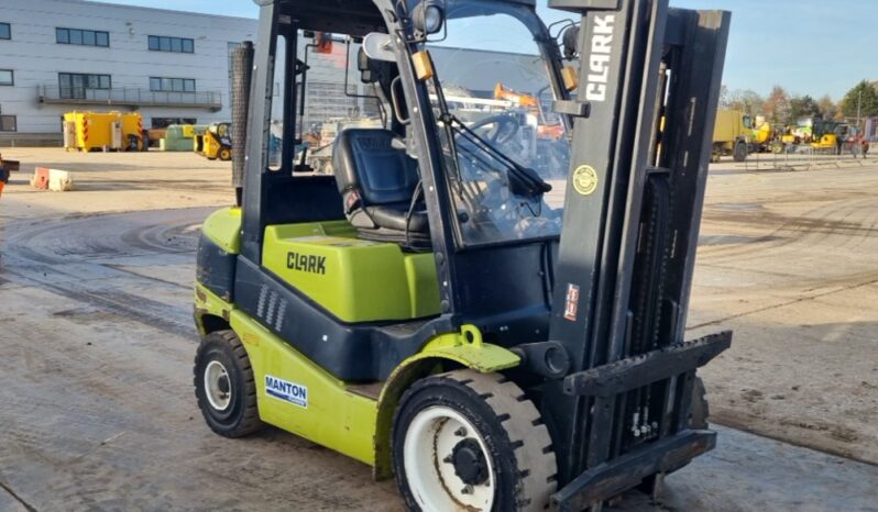 2015 Clark C30D Forklifts For Auction: Leeds -27th, 28th, 29th, 30th November 24 @ 8:00am full