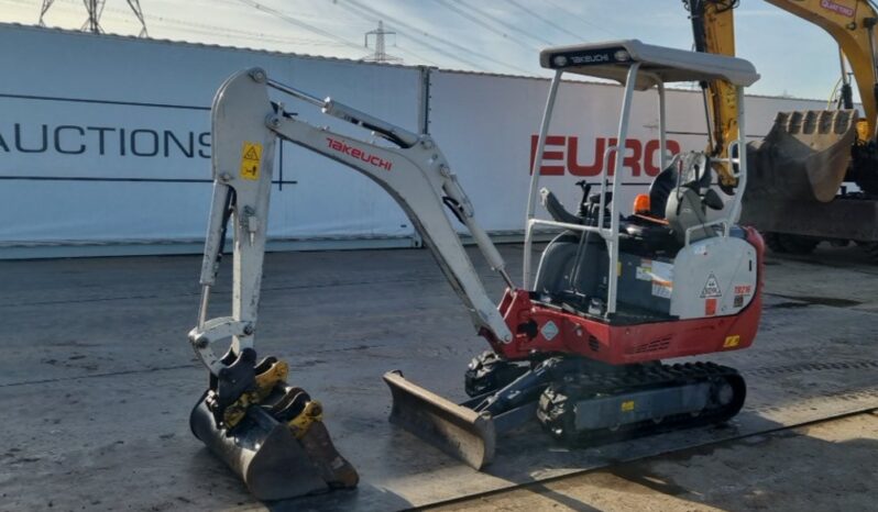 2022 Takeuchi TB216 Mini Excavators For Auction: Leeds -27th, 28th, 29th, 30th November 24 @ 8:00am