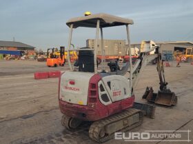 2015 Takeuchi TB216 Mini Excavators For Auction: Leeds -27th, 28th, 29th, 30th November 24 @ 8:00am full