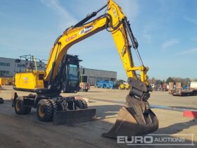 2017 JCB JS160W Wheeled Excavators For Auction: Leeds -27th, 28th, 29th, 30th November 24 @ 8:00am full