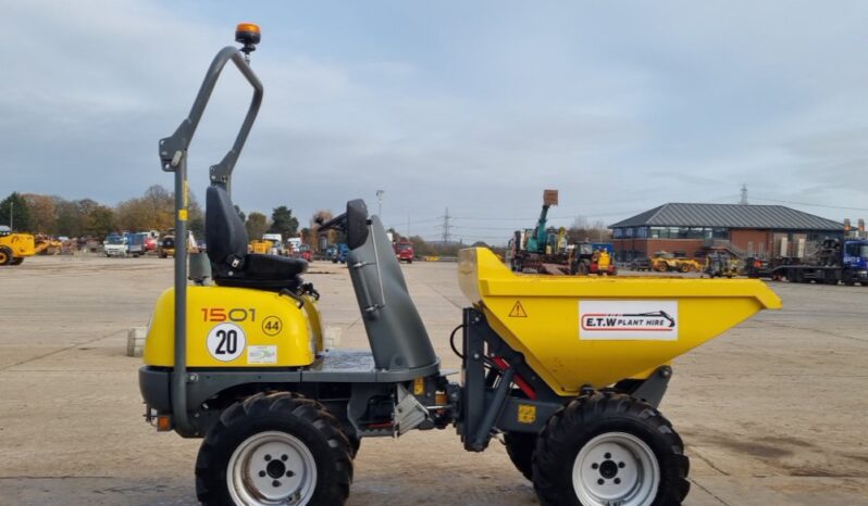 2022 Wacker Neuson 1501 Site Dumpers For Auction: Leeds -27th, 28th, 29th, 30th November 24 @ 8:00am full