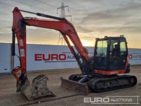 2018 Kubota KX080-4A 6 Ton+ Excavators For Auction: Leeds -27th, 28th, 29th, 30th November 24 @ 8:00am