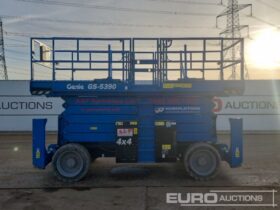 2017 Genie GS5390 Manlifts For Auction: Leeds -27th, 28th, 29th, 30th November 24 @ 8:00am full