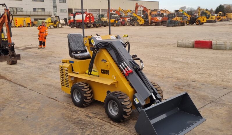 Unused 2024 Captok CK80 Skidsteer Loaders For Auction: Leeds -27th, 28th, 29th, 30th November 24 @ 8:00am full