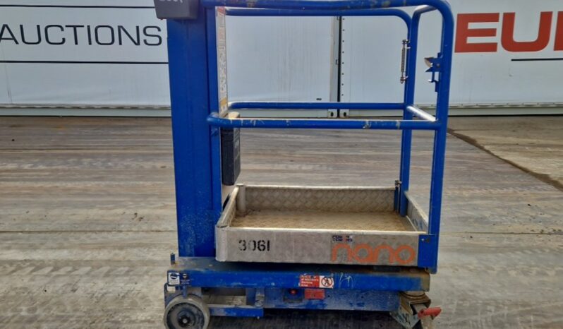 2016 Power Towers Nano Manlifts For Auction: Leeds -27th, 28th, 29th, 30th November 24 @ 8:00am full