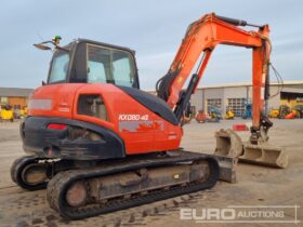 2018 Kubota KX080-4A 6 Ton+ Excavators For Auction: Leeds -27th, 28th, 29th, 30th November 24 @ 8:00am full