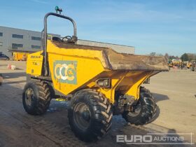 2018 Mecalac TA9 Site Dumpers For Auction: Leeds -27th, 28th, 29th, 30th November 24 @ 8:00am full