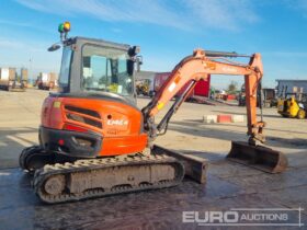 2014 Kubota U48-4 Mini Excavators For Auction: Leeds -27th, 28th, 29th, 30th November 24 @ 8:00am full