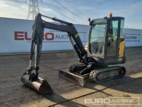 2015 Volvo EC27C Mini Excavators For Auction: Leeds -27th, 28th, 29th, 30th November 24 @ 8:00am