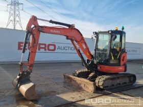 2014 Kubota U48-4 Mini Excavators For Auction: Leeds -27th, 28th, 29th, 30th November 24 @ 8:00am