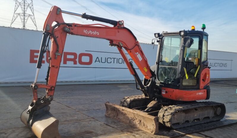 2014 Kubota U48-4 Mini Excavators For Auction: Leeds -27th, 28th, 29th, 30th November 24 @ 8:00am