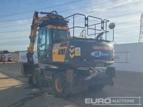 2017 JCB JS160W Wheeled Excavators For Auction: Leeds -27th, 28th, 29th, 30th November 24 @ 8:00am full