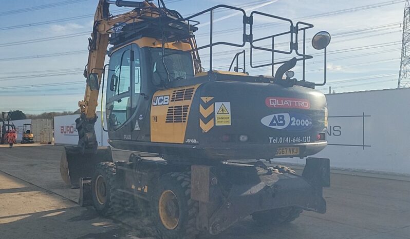 2017 JCB JS160W Wheeled Excavators For Auction: Leeds -27th, 28th, 29th, 30th November 24 @ 8:00am full