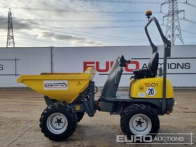 2022 Wacker Neuson 1501 Site Dumpers For Auction: Leeds -27th, 28th, 29th, 30th November 24 @ 8:00am full