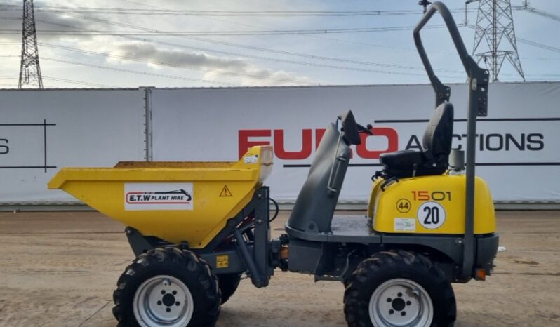 2022 Wacker Neuson 1501 Site Dumpers For Auction: Leeds -27th, 28th, 29th, 30th November 24 @ 8:00am full