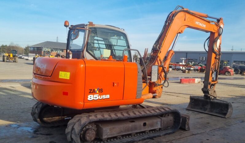 Hitachi ZX80SB 6 Ton+ Excavators For Auction: Leeds -27th, 28th, 29th, 30th November 24 @ 8:00am full