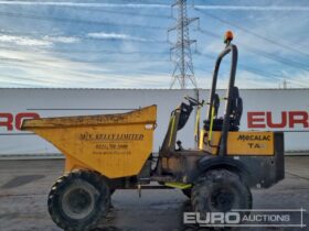 2019 Mecalac TA3H Site Dumpers For Auction: Leeds -27th, 28th, 29th, 30th November 24 @ 8:00am full