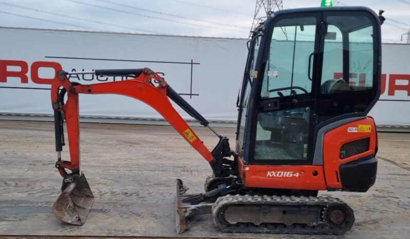 2017 Kubota KX016-4 Mini Excavators For Auction: Leeds -27th, 28th, 29th, 30th November 24 @ 8:00am full