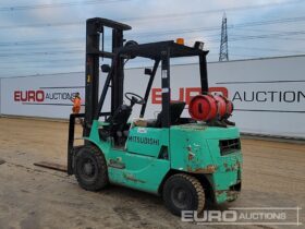 Mitsubishi FG25-4 Forklifts For Auction: Leeds -27th, 28th, 29th, 30th November 24 @ 8:00am full