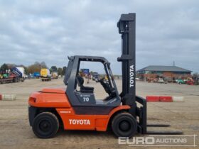 2012 Toyota 50-5FD700 Forklifts For Auction: Leeds -27th, 28th, 29th, 30th November 24 @ 8:00am full