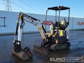 2020 Bobcat E17Z Mini Excavators For Auction: Leeds -27th, 28th, 29th, 30th November 24 @ 8:00am