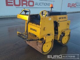 Bomag BW90ADL Rollers For Auction: Leeds -27th, 28th, 29th, 30th November 24 @ 8:00am