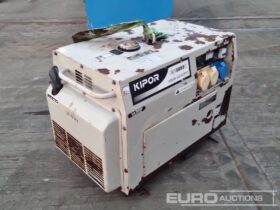 Kipor KDE5000T Generators For Auction: Leeds -27th, 28th, 29th, 30th November 24 @ 8:00am full