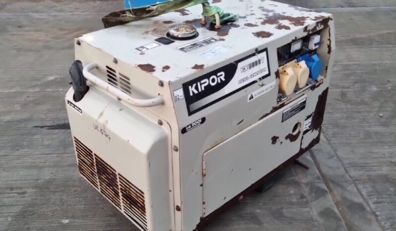 Kipor KDE5000T Generators For Auction: Leeds -27th, 28th, 29th, 30th November 24 @ 8:00am full