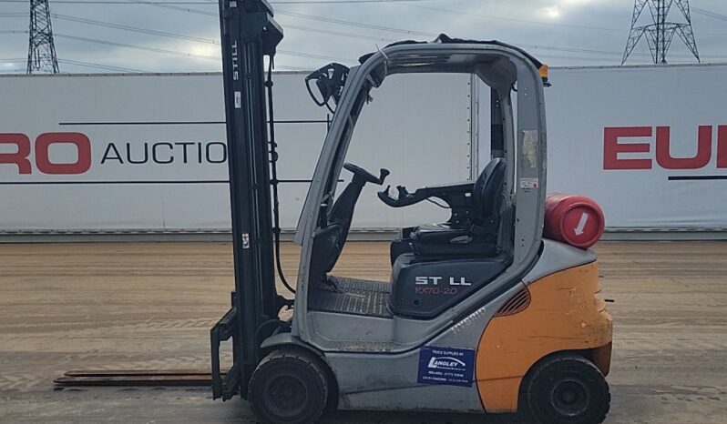 2013 Still RX70-20T Forklifts For Auction: Leeds -27th, 28th, 29th, 30th November 24 @ 8:00am full