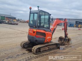 2015 Kubota U27-4 Mini Excavators For Auction: Leeds -27th, 28th, 29th, 30th November 24 @ 8:00am full