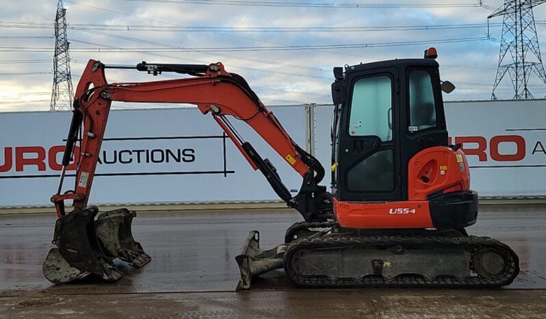 2015 Kubota U55-4 Mini Excavators For Auction: Leeds -27th, 28th, 29th, 30th November 24 @ 8:00am full