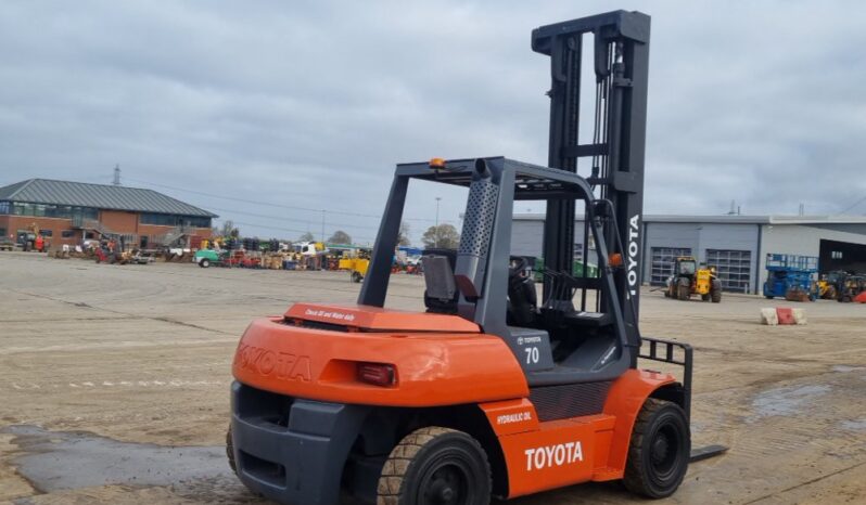 2012 Toyota 50-5FD700 Forklifts For Auction: Leeds -27th, 28th, 29th, 30th November 24 @ 8:00am full