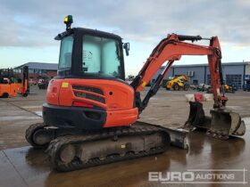 2015 Kubota U55-4 Mini Excavators For Auction: Leeds -27th, 28th, 29th, 30th November 24 @ 8:00am full