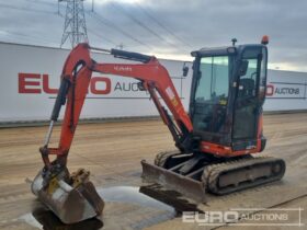 2015 Kubota U27-4 Mini Excavators For Auction: Leeds -27th, 28th, 29th, 30th November 24 @ 8:00am