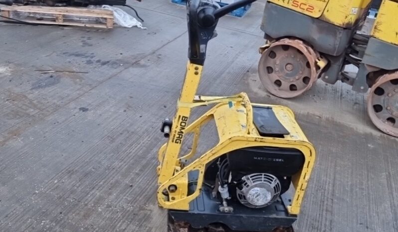 Bomag Diesel Vibrating Compaction Plate Asphalt / Concrete Equipment For Auction: Leeds -27th, 28th, 29th, 30th November 24 @ 8:00am full