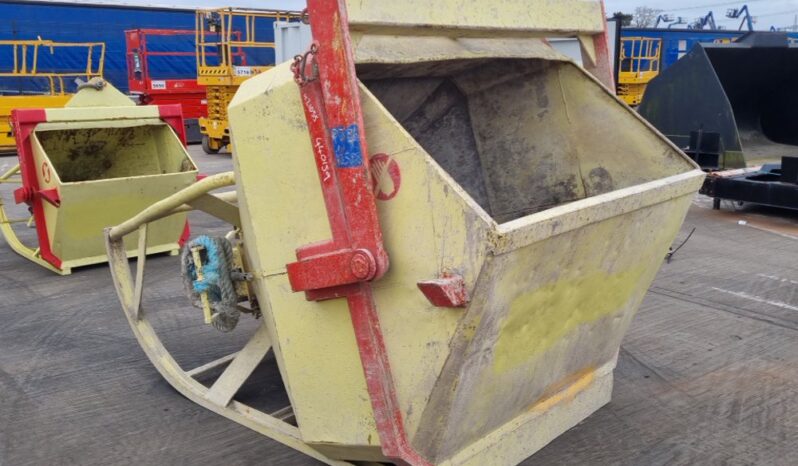 Conquip 2000 Litre Concrete Pouring Skip to suit Crane Asphalt / Concrete Equipment For Auction: Leeds -27th, 28th, 29th, 30th November 24 @ 8:00am full