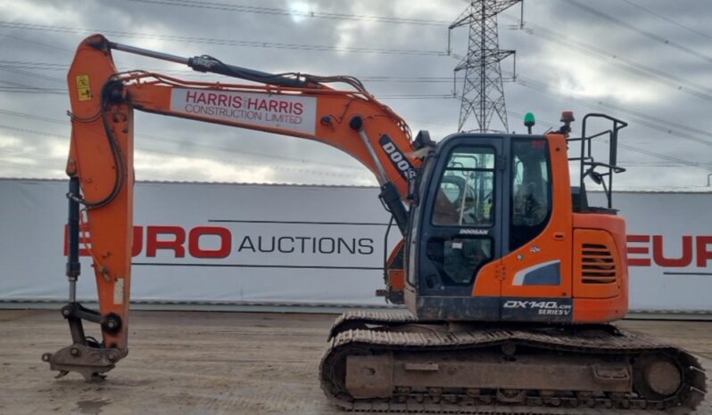 2019 Doosan DX140LCR-5 10 Ton+ Excavators For Auction: Leeds -27th, 28th, 29th, 30th November 24 @ 8:00am full