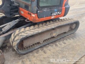 2015 Kubota U27-4 Mini Excavators For Auction: Leeds -27th, 28th, 29th, 30th November 24 @ 8:00am full