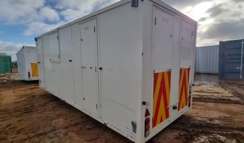 Ajc trailers Twin Axle 20′ x 7′ Welfare Unit (Locked, No Key) (Cannot Be Reconsigned) Containers For Auction: Leeds -27th, 28th, 29th, 30th November 24 @ 8:00am full