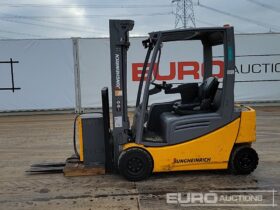 Jungheinrich EFG 320 Forklifts For Auction: Leeds -27th, 28th, 29th, 30th November 24 @ 8:00am full