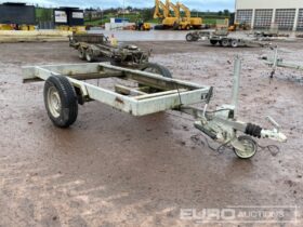 Knott Single Axle Trailer Chassis Plant Trailers For Auction: Dromore – 6th & 7th December 2024 @ 9:00am For Auction on 2024-12-6 full