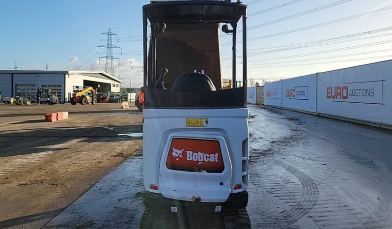 2020 Bobcat E17Z Mini Excavators For Auction: Leeds -27th, 28th, 29th, 30th November 24 @ 8:00am full