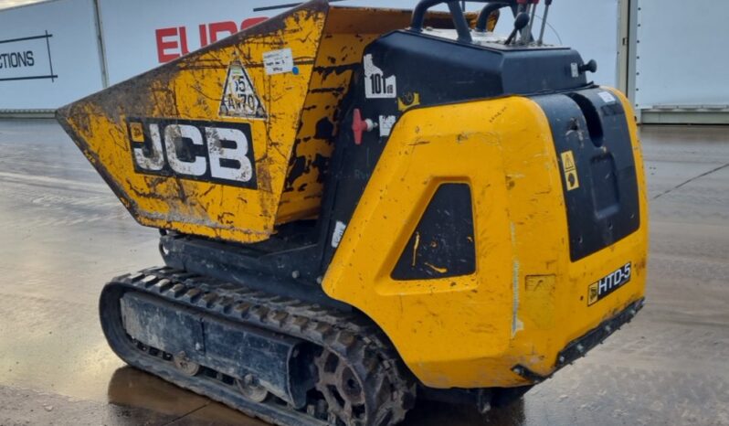 JCB HTD-5 Tracked Dumpers For Auction: Leeds -27th, 28th, 29th, 30th November 24 @ 8:00am full