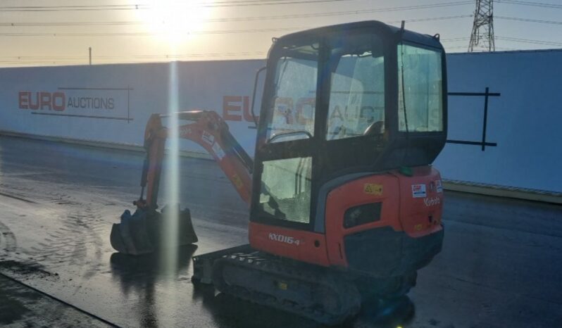 2014 Kubota KX016-4 Mini Excavators For Auction: Leeds -27th, 28th, 29th, 30th November 24 @ 8:00am full