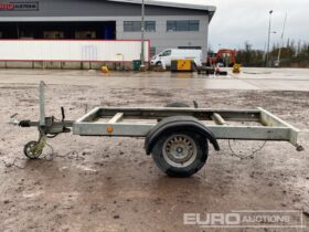 Knott Single Axle Trailer Chassis Plant Trailers For Auction: Dromore – 6th & 7th December 2024 @ 9:00am For Auction on 2024-12-6 full