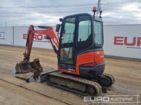 2015 Kubota U27-4 Mini Excavators For Auction: Leeds -27th, 28th, 29th, 30th November 24 @ 8:00am full