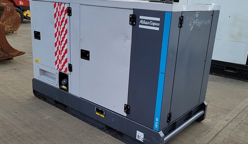 Atlas Copco QES60 Generators For Auction: Leeds -27th, 28th, 29th, 30th November 24 @ 8:00am full