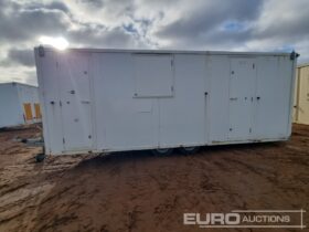 Ajc trailers Twin Axle 16′ x 7′ Welfare Unit Containers For Auction: Leeds -27th, 28th, 29th, 30th November 24 @ 8:00am full