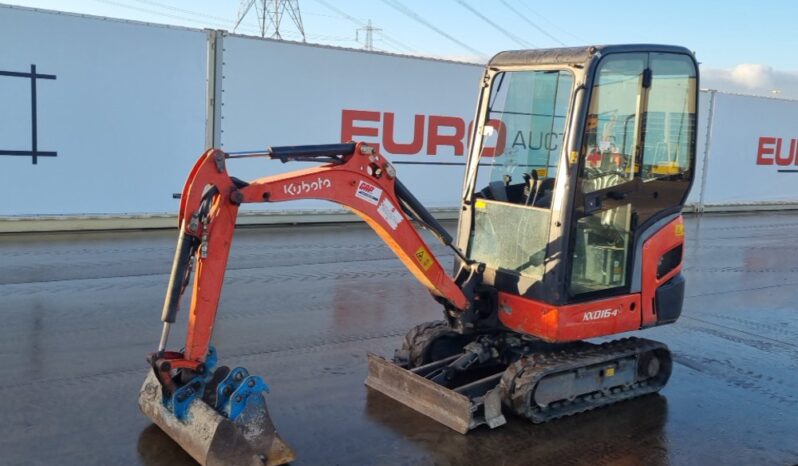 2014 Kubota KX016-4 Mini Excavators For Auction: Leeds -27th, 28th, 29th, 30th November 24 @ 8:00am