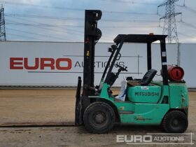 Mitsubishi FG25-4 Forklifts For Auction: Leeds -27th, 28th, 29th, 30th November 24 @ 8:00am full